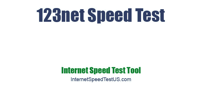 123net Speed Test