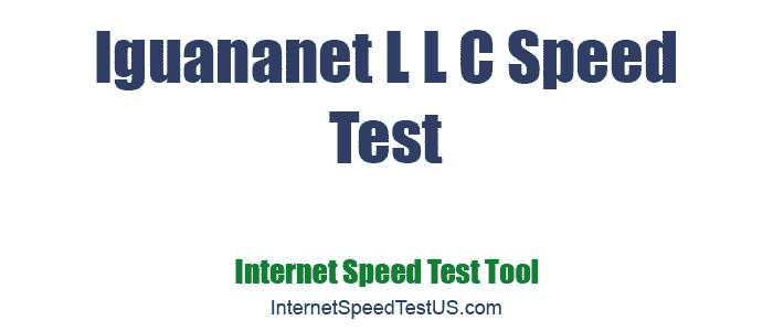 Iguananet L L C Speed Test