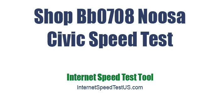Shop Bb0708 Noosa Civic Speed Test