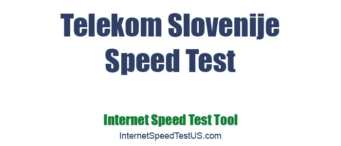 Telekom Slovenije Speed Test