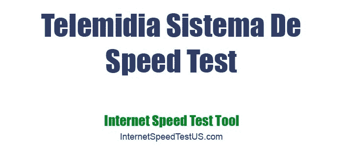 Telemidia Sistema De Speed Test